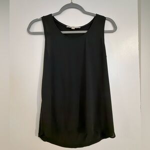 LOFT Classic Black Tanktop Blouse